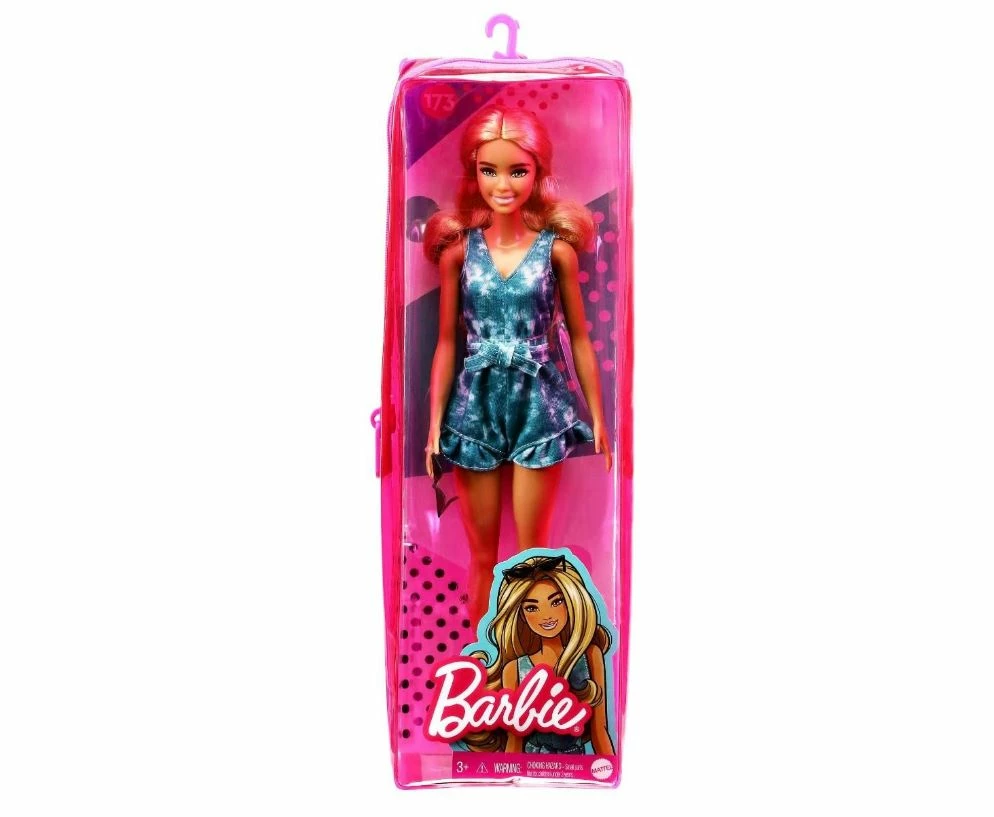 BARBIE FASHIONISTA DOLL #173 TIE-DYE ROMPER