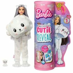 BARBIE CUTIE REVEAL WINTER SPARKLE SERIES POLAR BEAR