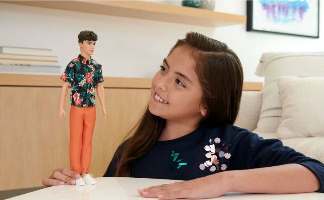 BARBIE FASHIONISTA KEN DOLL #184 FLORAL SHIRT - Image 4