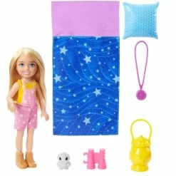 BARBIE DOLL AND ACCESSORIES CHELSEA CAMPING PLAYSET