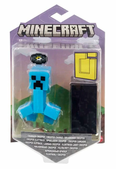 MINECRAFT CRAFT-A-BLOCK FIGURE BUILD-A-PORTAL CHARGED CREEPER