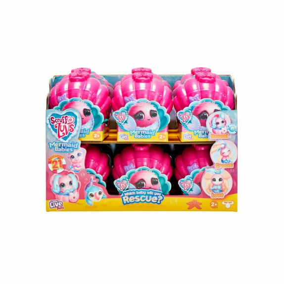 LITTLE LIVE PETS SCRUFF A LUVS MERMAID BABIES - Image 4