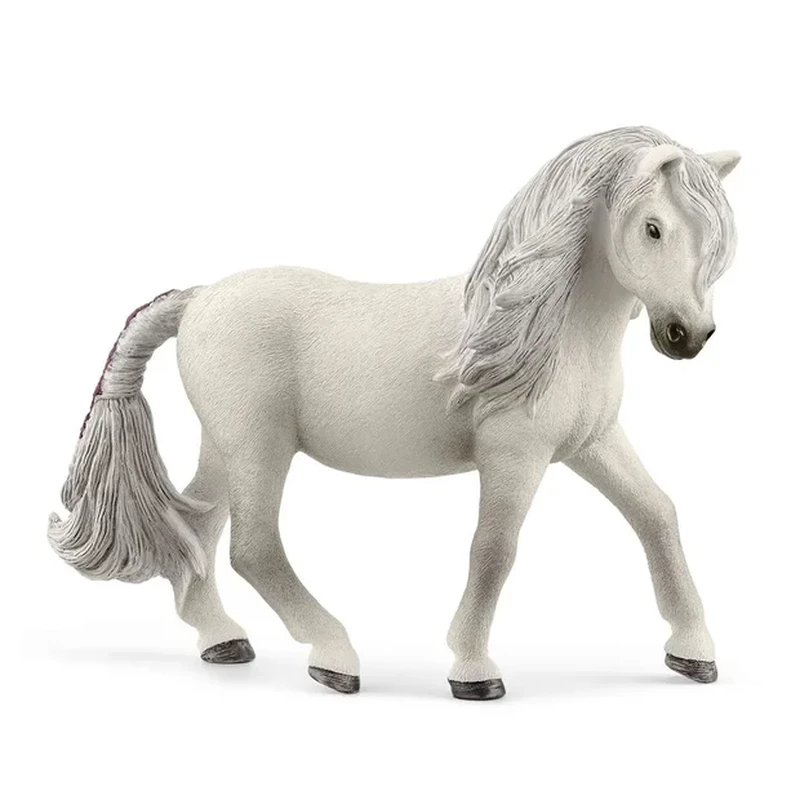 SCHLEICH ICELAND PONY MARE (GREY DOT)