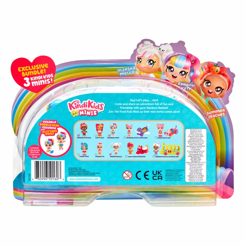 KINDI KIDS MINIS MINI BESTIES 3 PACK - Image 3
