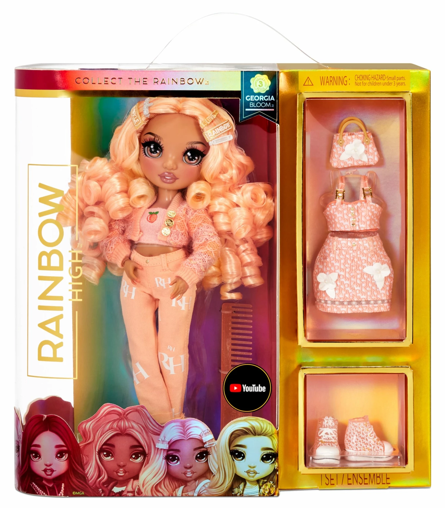 RAINBOW HIGH FASHION DOLL GEORGIA BLOOM