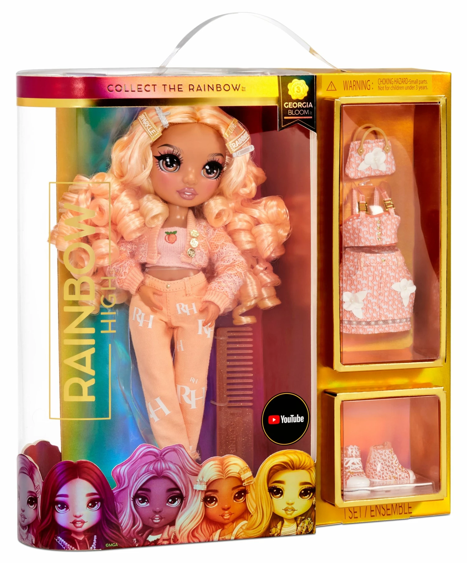 RAINBOW HIGH FASHION DOLL GEORGIA BLOOM - Image 11