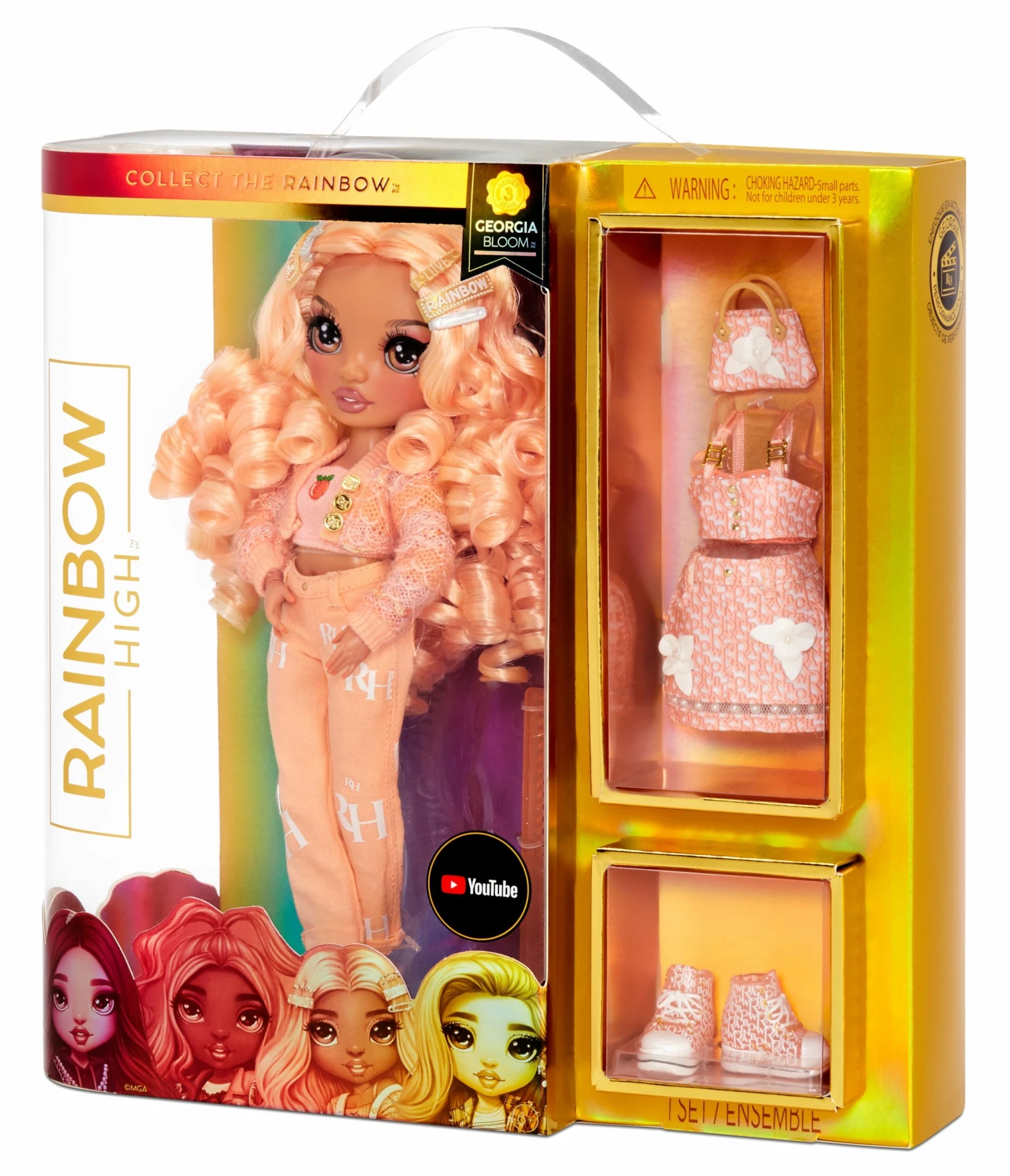 RAINBOW HIGH FASHION DOLL GEORGIA BLOOM - Image 12