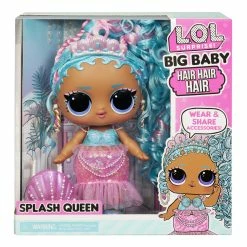 LOL SURPRISE BIG BABY HAIR HAIR HAIR SPLASH QUEEN