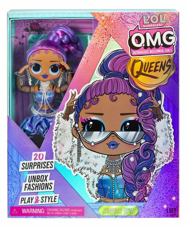 LOL SURPRISE O.M.G. QUEENS DOLL RUNWAY DIVA