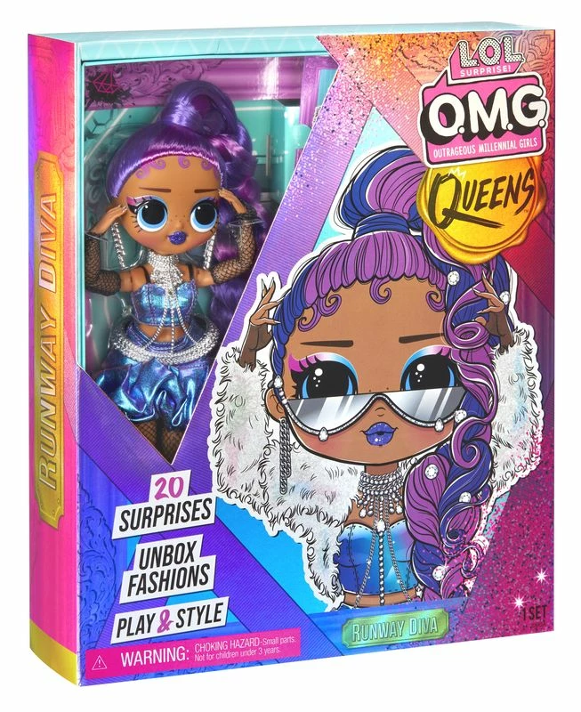LOL SURPRISE O.M.G. QUEENS DOLL RUNWAY DIVA - Image 2