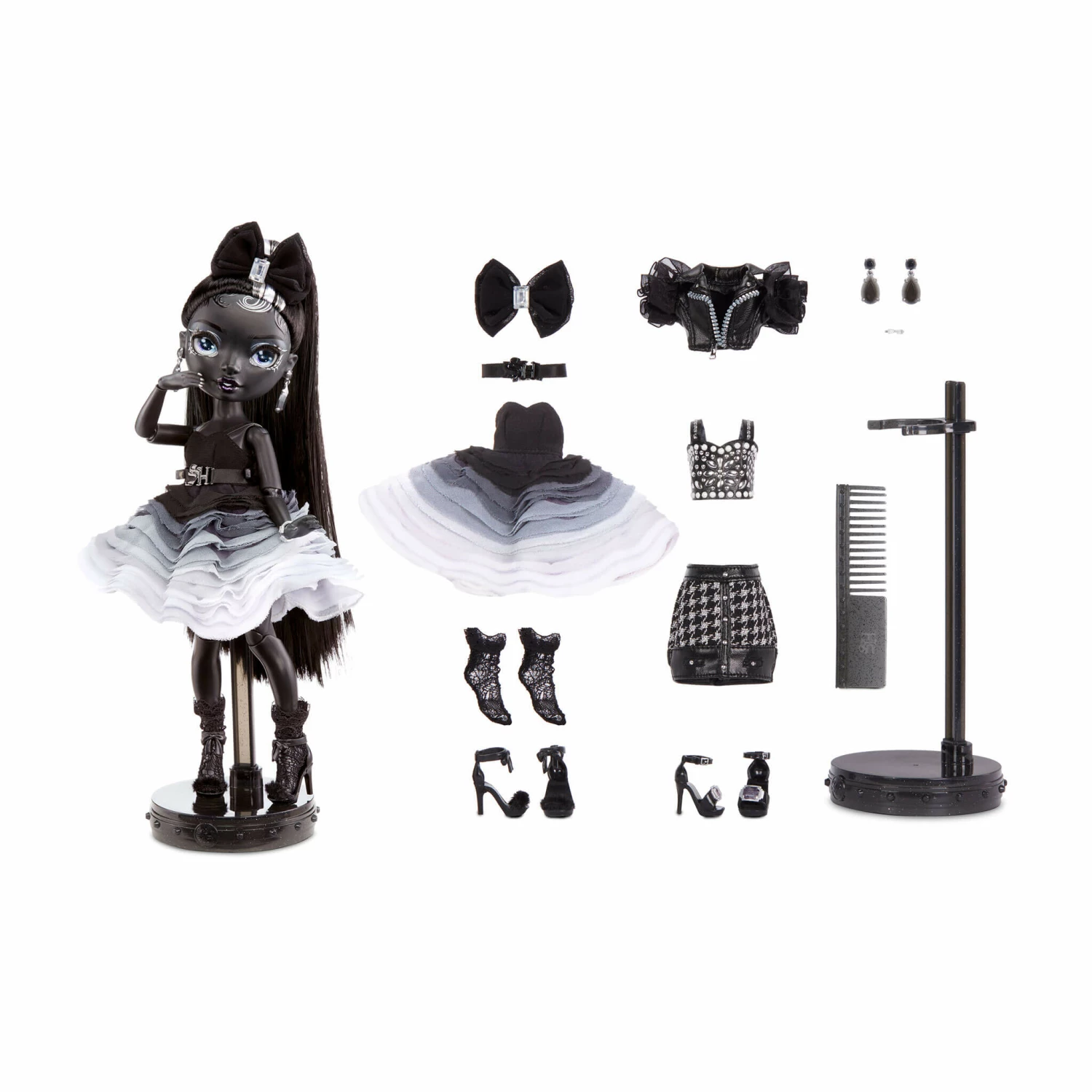 Rainbow High RANBOW HIGH SHADOW HIGH FASHION DOLL SHANELLE ONYX - Image 3
