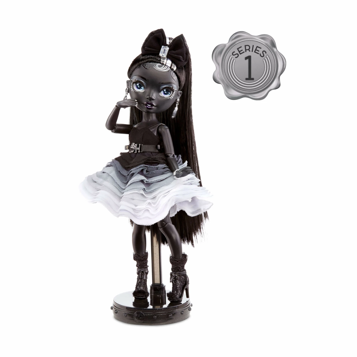 Rainbow High RANBOW HIGH SHADOW HIGH FASHION DOLL SHANELLE ONYX - Image 2