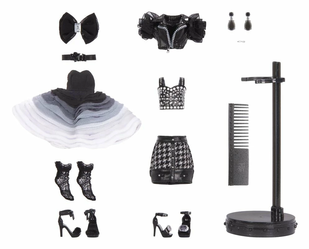 Rainbow High RANBOW HIGH SHADOW HIGH FASHION DOLL SHANELLE ONYX - Image 4