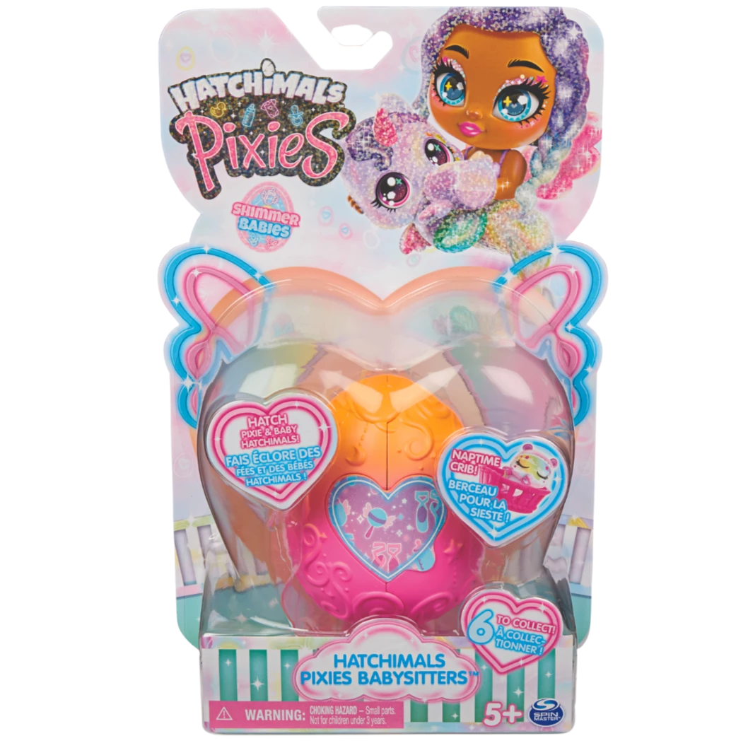 HATCHIMALS PIXIES BABYSITTERS SHIMMER BABIES ASSORTED