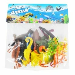 Toyworld Aus 12PC SEA ANIMALS IN BAG
