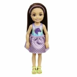 BARBIE CLUB CHELSEA DOLL TIE-DYE UNICORN T-SHIRT