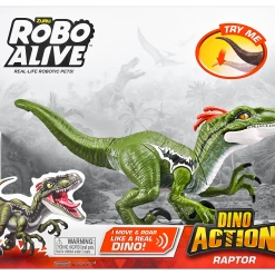 ROBO ALIVE DINO ACTION RAPTOR