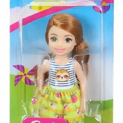 BARBIE CLUB CHELSEA DOLL SLOTH T-SHIRT & SKIRT