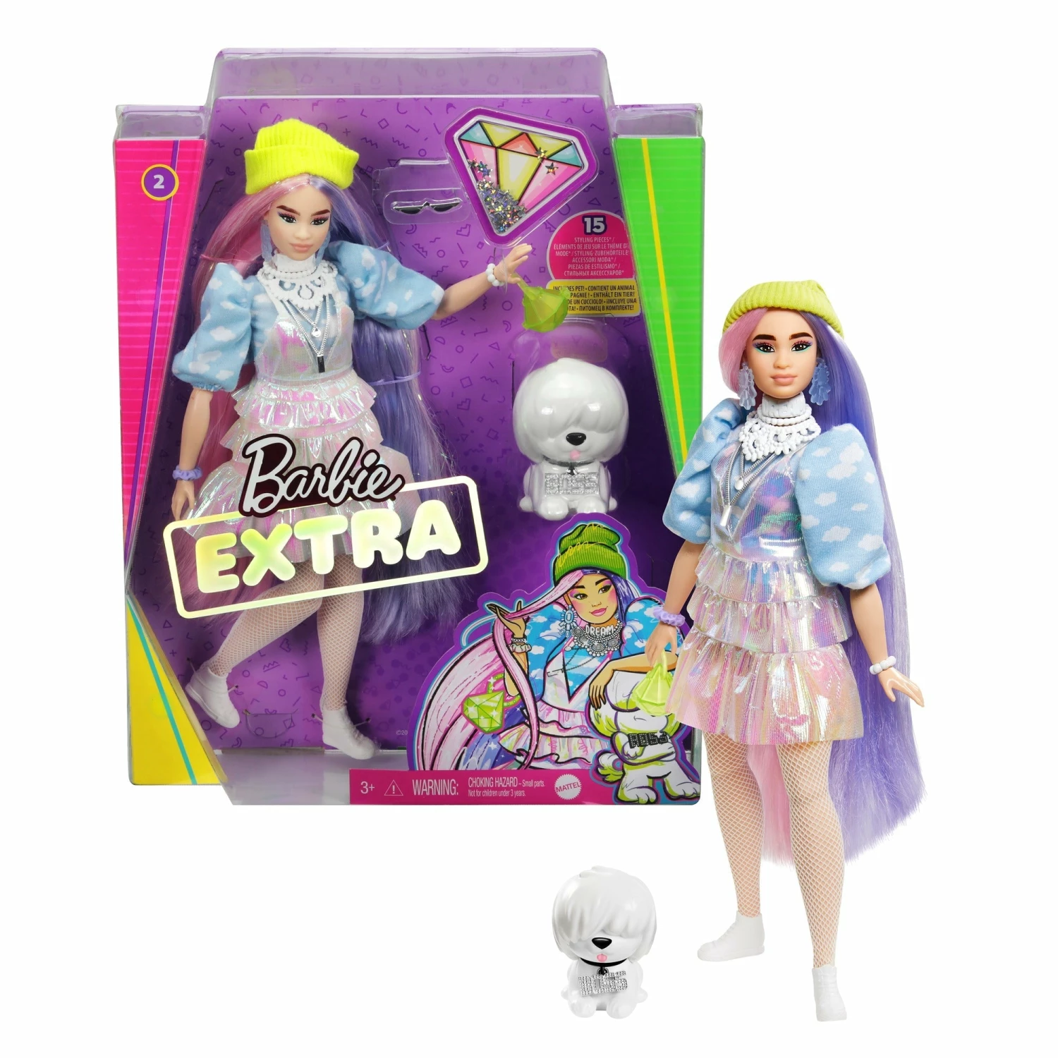 BARBIE EXTRA DOLL #2 DIAMOND