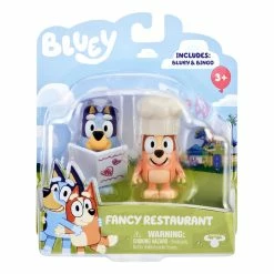 BLUEY FIGURINE 2 PACK FANCY RESTAURANT