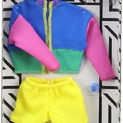 BARBIE FASHIONS MULTI COLOR RUNNING OUTFIT