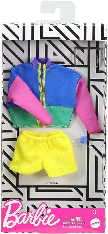 BARBIE FASHIONS MULTI COLOR RUNNING OUTFIT