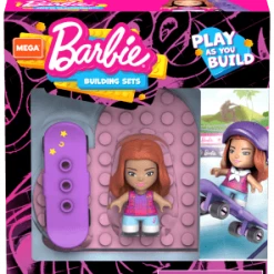 MEGA BARBIE BUILDING SETS SKATEBOARDER