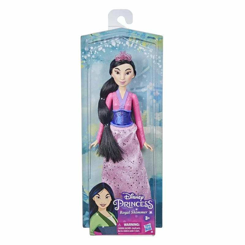 DISNEY PRINCESS ROYAL SHIMMER FASHION DOLL MULAN