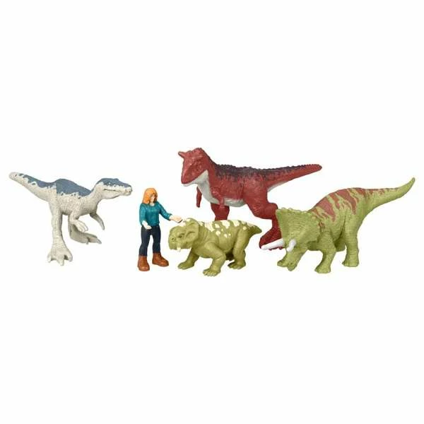 JURASSIC WORLD DOMINION MINIS MULTIPACK CARNOTAURUS CLASH PACK - Image 4