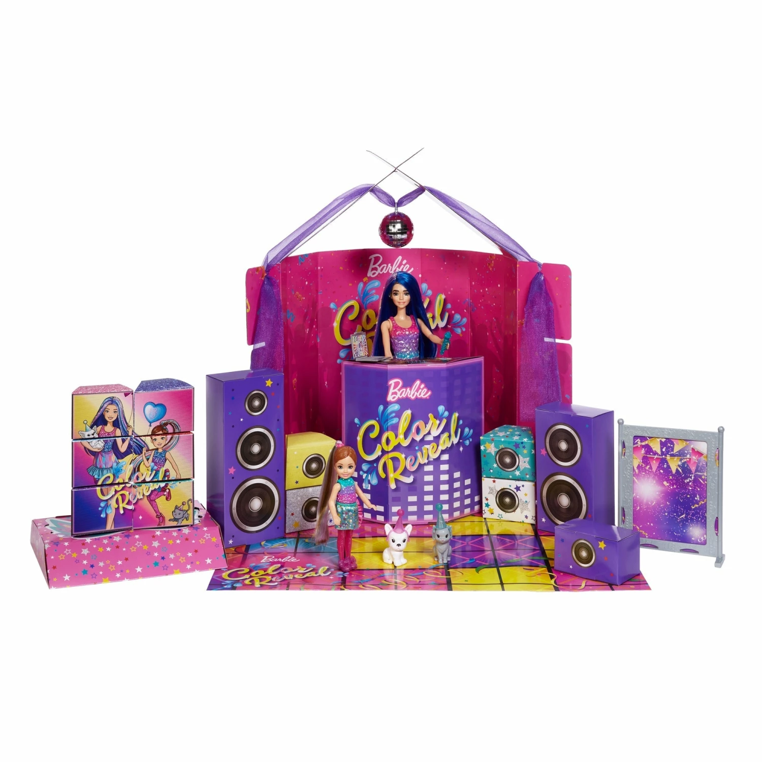 BARBIE COLOUR REVEAL SURPRISE PARTY DOLLS AND ACCESSORIES - Image 7