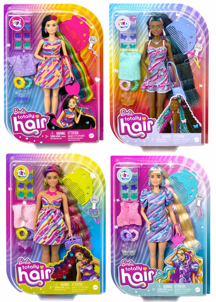 BARBIE TOTALLY HAIR DOLL STAR THEMED - Image 7