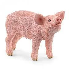 SCHLEICH PIGLET (GREEN DOT)