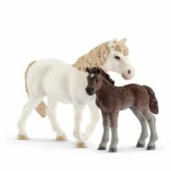 SCHLEICH FARM WORLD PONY MARE & FOAL