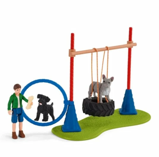 SCHLEICH FARM WORLD PUPPY AGILITY TRAINING - Image 2