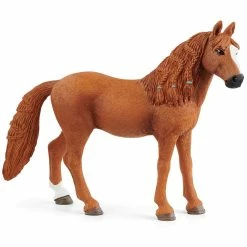 SCHLEICH GERMAN RIDING PONY MARE (GREY DOT)
