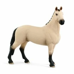 SCHLEICH HANOVERIAN GELDING RED DUN (GREY DOT)