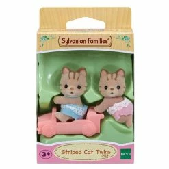 SYLVANIAN FAMILIES STRIPED CAT TWINS