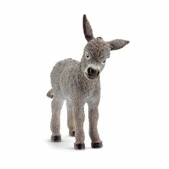 SCHLEICH DONKEY FOAL (GREEN DOT)