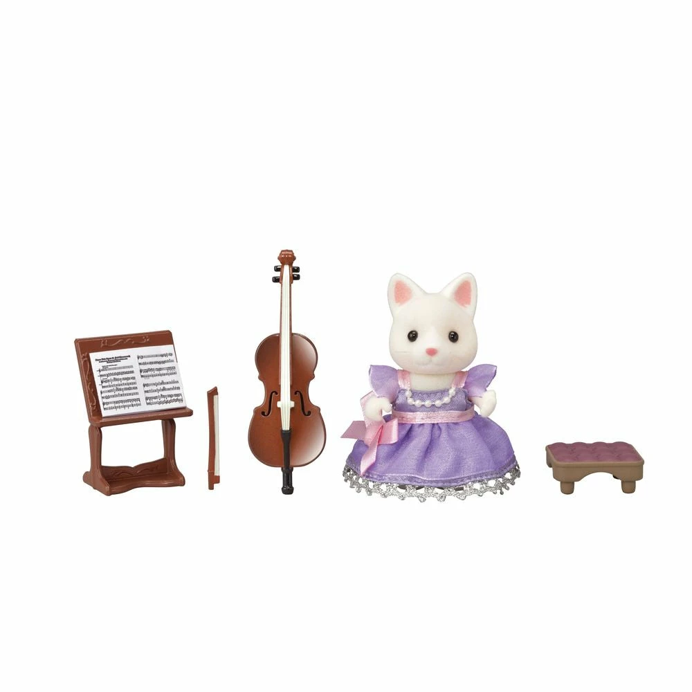 SYLVANIAN FAMILIES TOWN CELLO CONCERT SET - Image 2