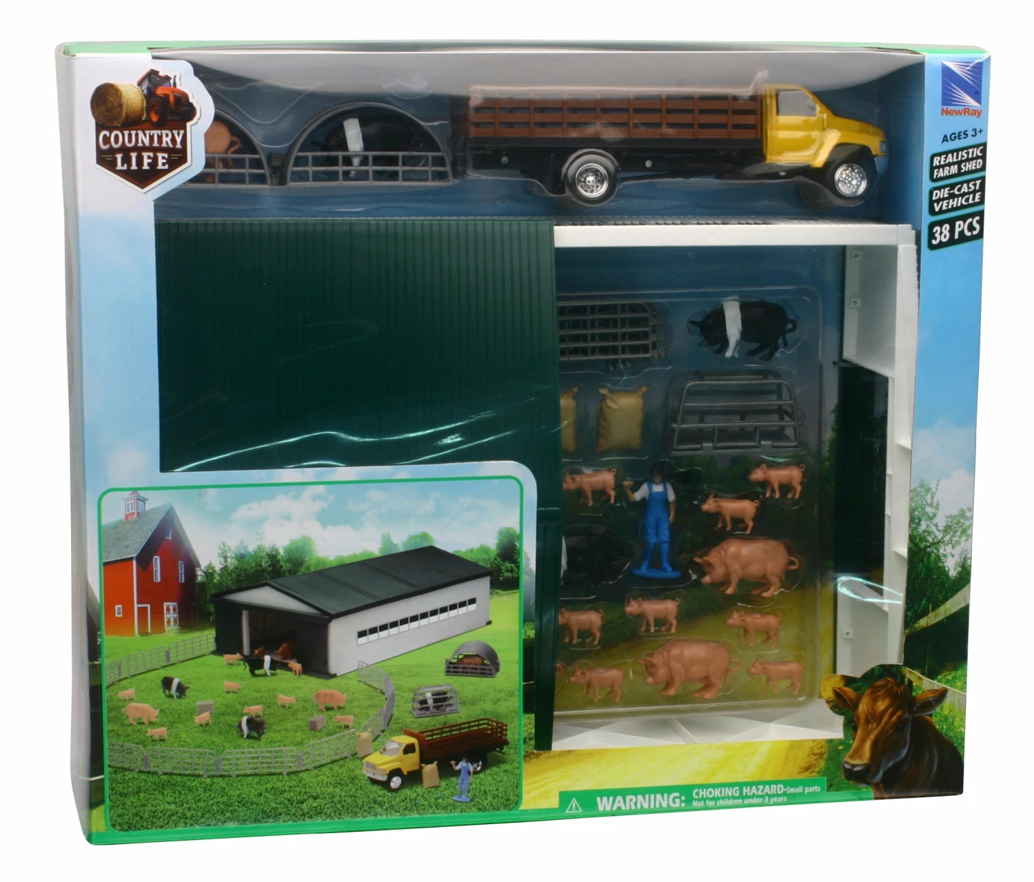 COUNTRY LIFE FARM PLAY SET 32 PIECE - Image 2