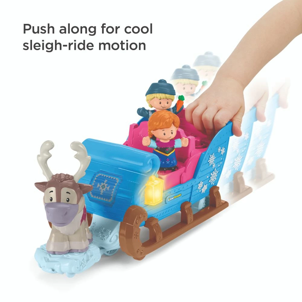 Fisher-Price DISNEY FROZEN SLEIGH BY LITTLE PEOPLE - Image 2