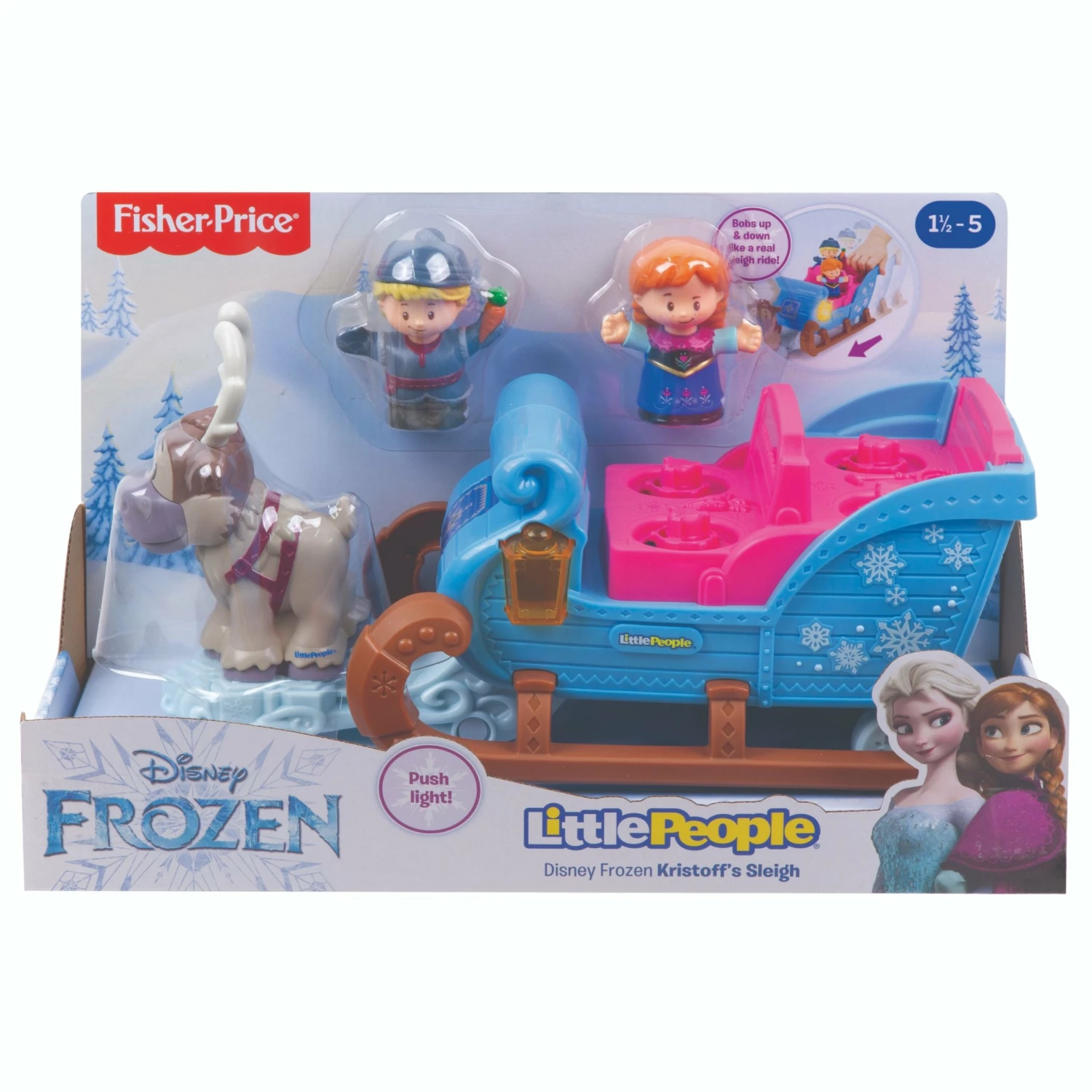 Fisher-Price DISNEY FROZEN SLEIGH BY LITTLE PEOPLE