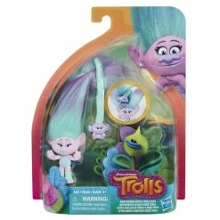 Dreamworks TROLLS HAIR RAISING SATIN AND BABY TROLL