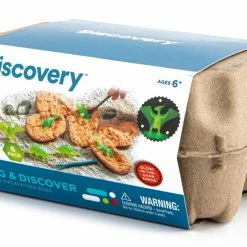 DISCOVERY DIG & DISCOVER DINO EXCAVATION EGGS 6 PACK