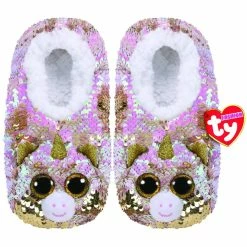 TY SEQUIN SLIPPER SOCKS - FANTASIA LARGE
