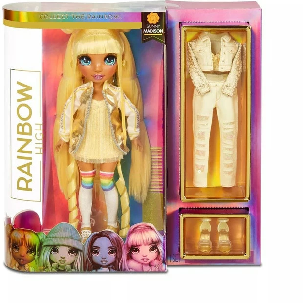 RAINBOW HIGH FASHION DOLL SUNNY MADISON